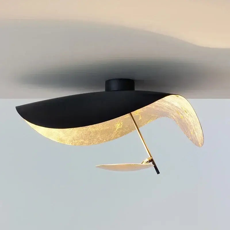 DecorBites™ Lotus Leaf LED Ceiling Chandelier Black/White Indoor Lighting
