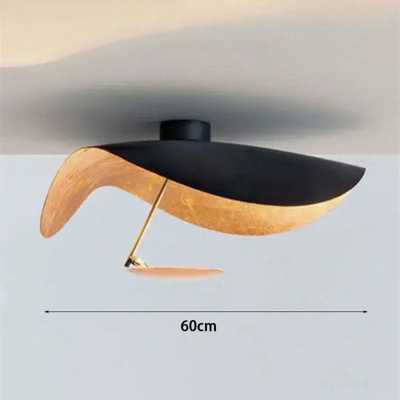 DecorBites™ Lotus Leaf LED Ceiling Chandelier Black/White Indoor Lighting