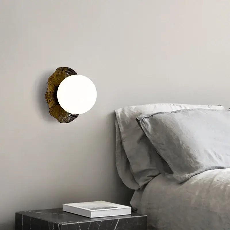 DecorBites™ Lotus Leaf LED Wall Lamp for Modern Nordic Style Living Room