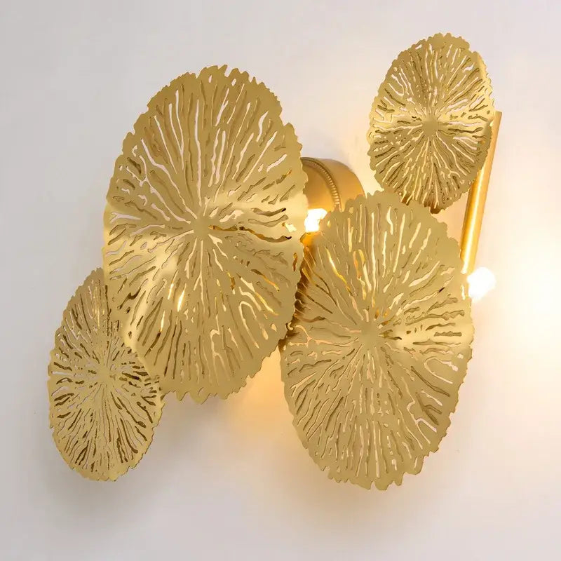 DecorBites™ Lotus Leaf LED Wall Lights for Living Room and Bedroom Decor
