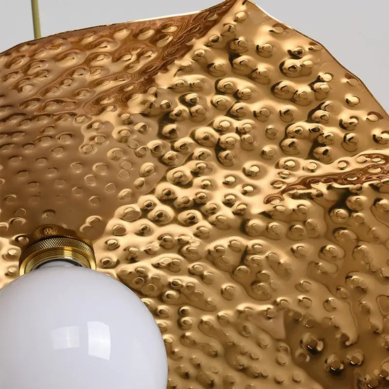 DecorBites™ Lotus Leaf Pendant Light: Industrial, Creative, and Luxury Lighting for Home and Cafe