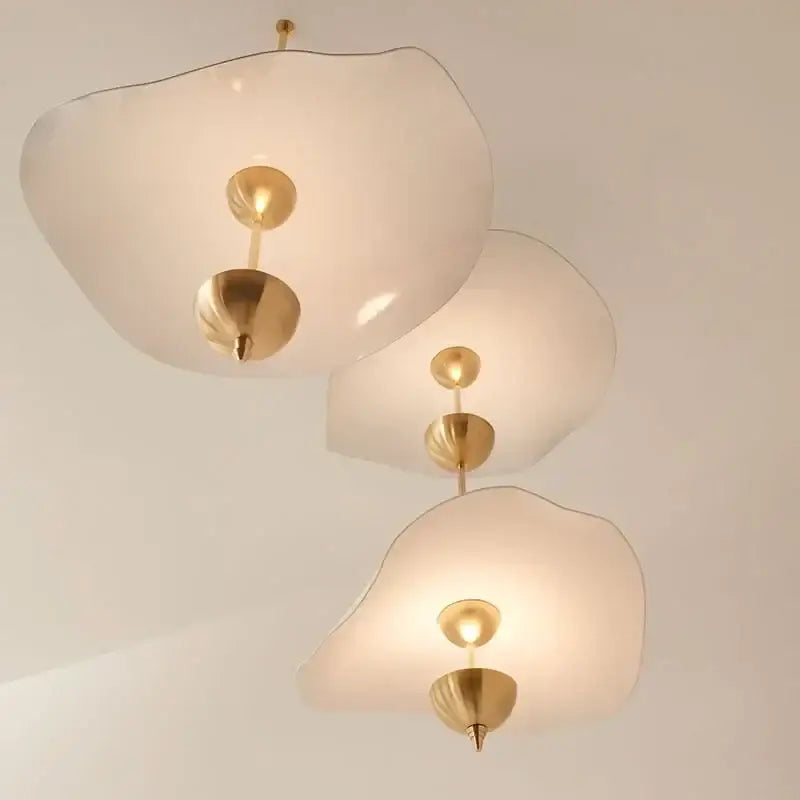 DecorBites™ Lotus Leaf Pendant Lights for Ceiling Staircase Chandelier - Modern LED Hanging Lamps