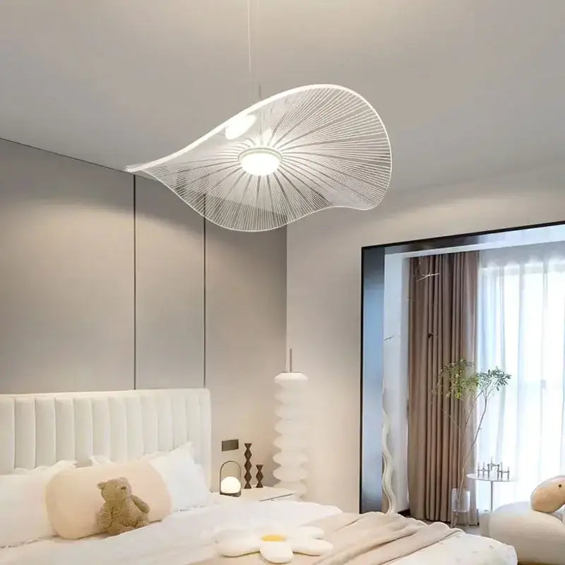 DecorBites™ Lotus Leaf Pendant Lights: Modern Acrylic Charm for Home Decor
