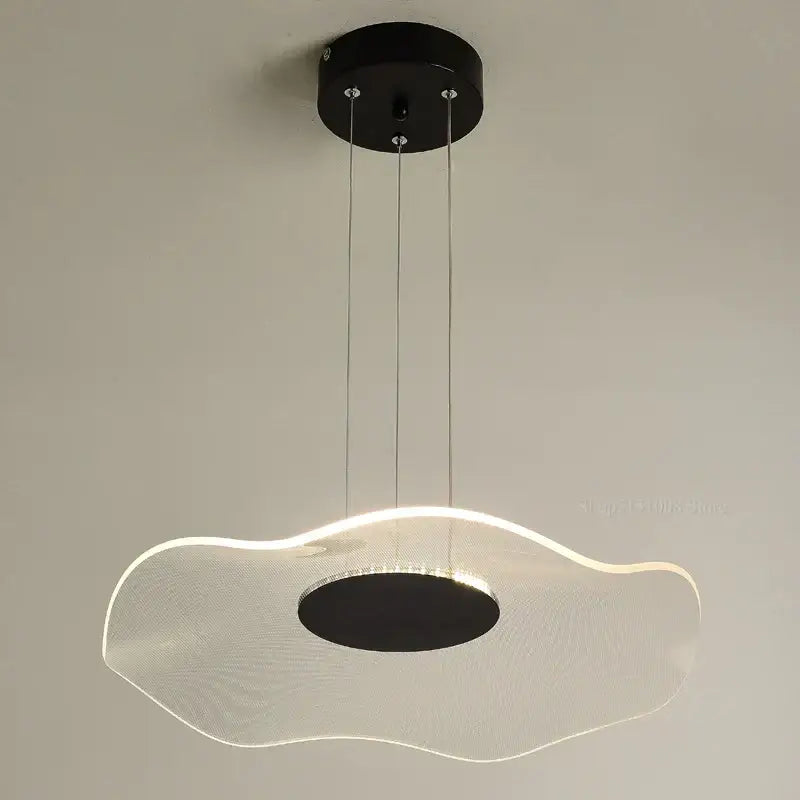DecorBites™ Lotus Leaf Pendant Lights: Modern Nordic Chandeliers for Living Room & Bedroom