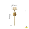DecorBites™ Lotus LED Crystal Wall Lamp: Chinese Style Bedroom & Living Room Decor