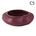 DecorBites™ Lotus Seedpod Ceramic Vase Set