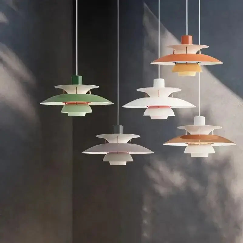 DecorBites™ Loui LED Pendant Light: High-Quality Danish Design Umbrella Lamp for Kitchen, Living Room