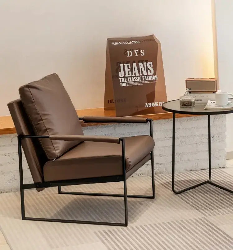 DecorBites™ Lounge Single Sofa Chair for Coffee Shop, Hotel Balcony, Reception Area
