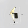 DecorBites™ Love Bird Chandelier Lighting - White Gold Designer Lustre for Dining Room
