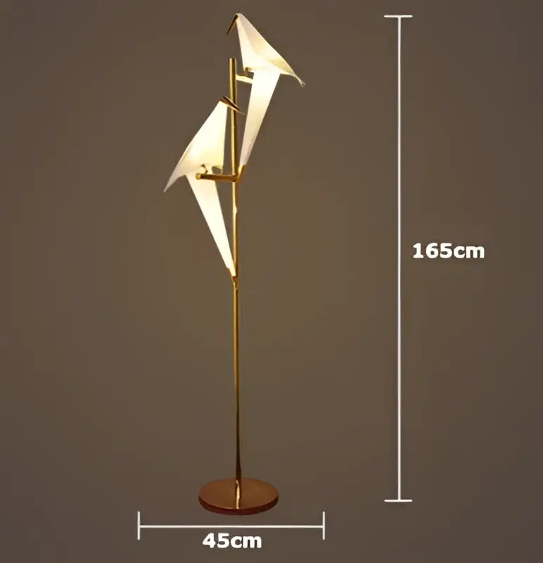 DecorBites™ Love Bird LED Wall Sconce Iron Acryl Wall Light for Bedroom Corridor