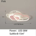 DecorBites™ Love Ceiling Lamp: Modern Adjustable LED Chandelier for Boys & Girls Room