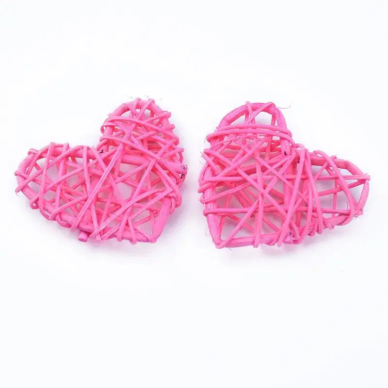 DecorBites™ Love Heart Decorations for Wedding, Valentines, Scrapbooking