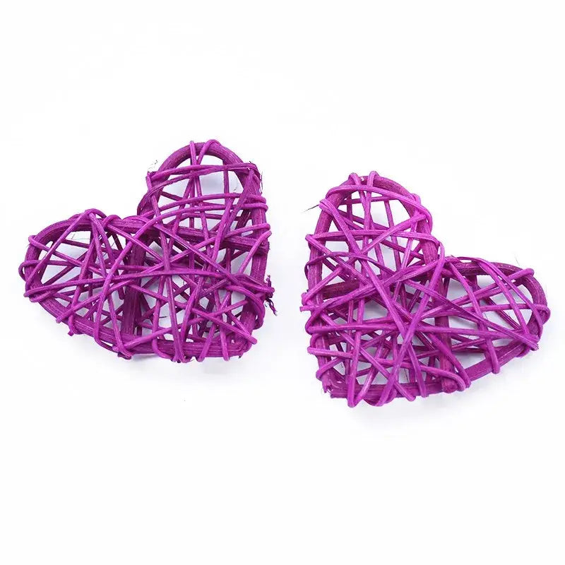 DecorBites™ Love Heart Decorations for Wedding, Valentines, Scrapbooking