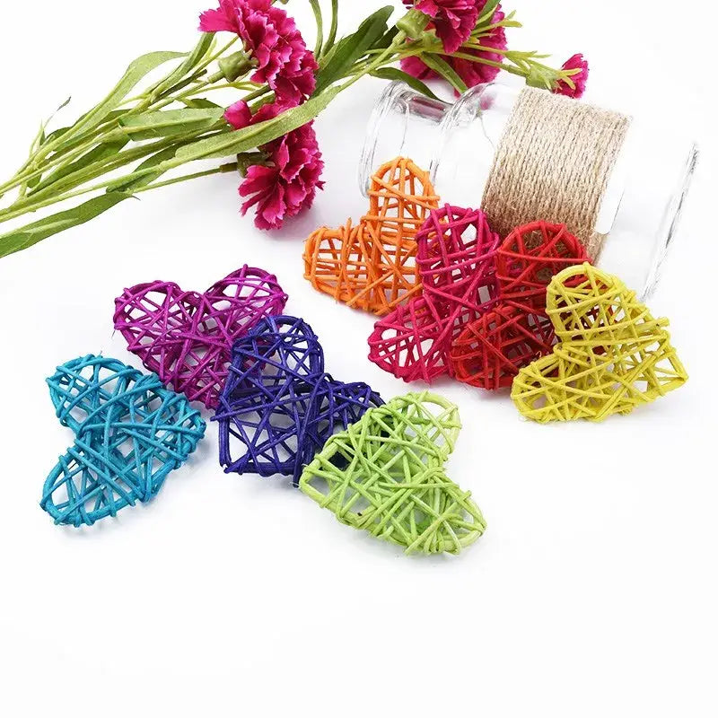 DecorBites™ Love Heart Decorations for Wedding, Valentines, Scrapbooking