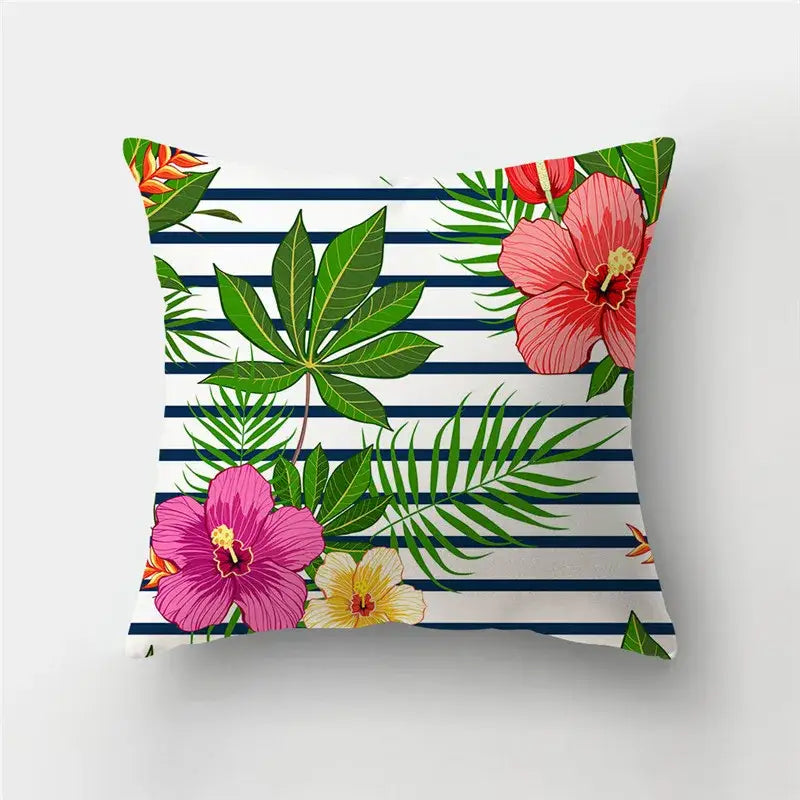 DecorBites™ Love Heart Print Sofa Cushion Covers - Nordic Valentine's Day Wedding Decor Pillowcase