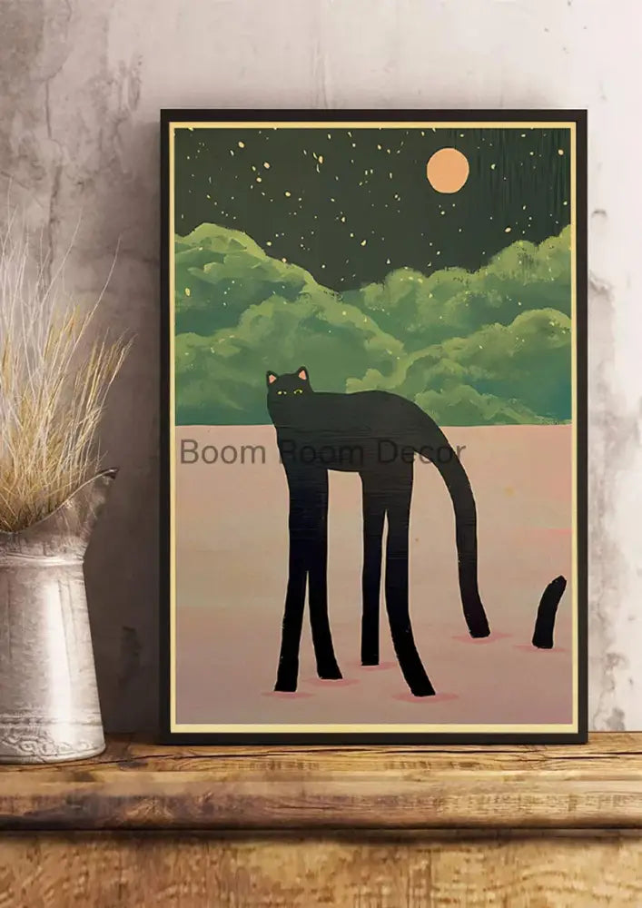 DecorBites™ Lover Cat Paper Poster for Home Decor