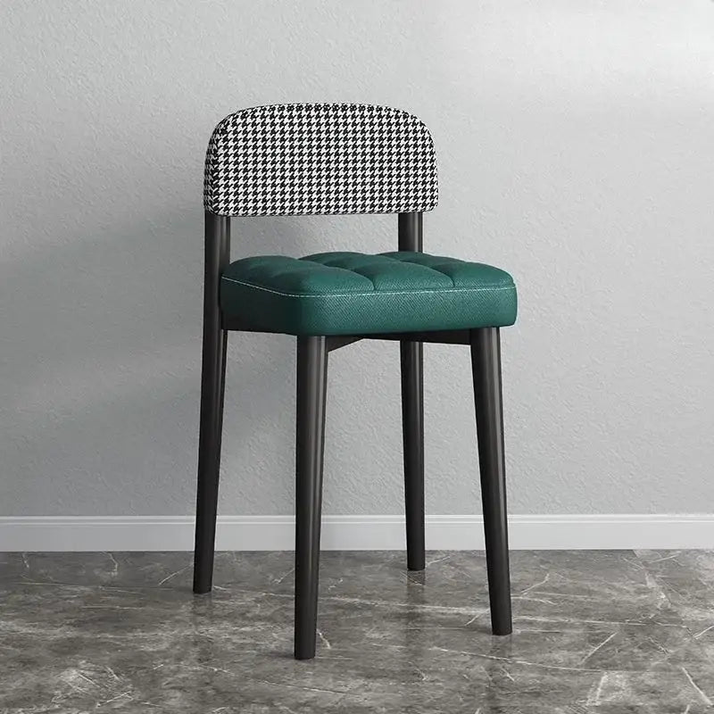 DecorBites™ Low Square Stool Bench for Dining Kitchen Portable Table Furniture
