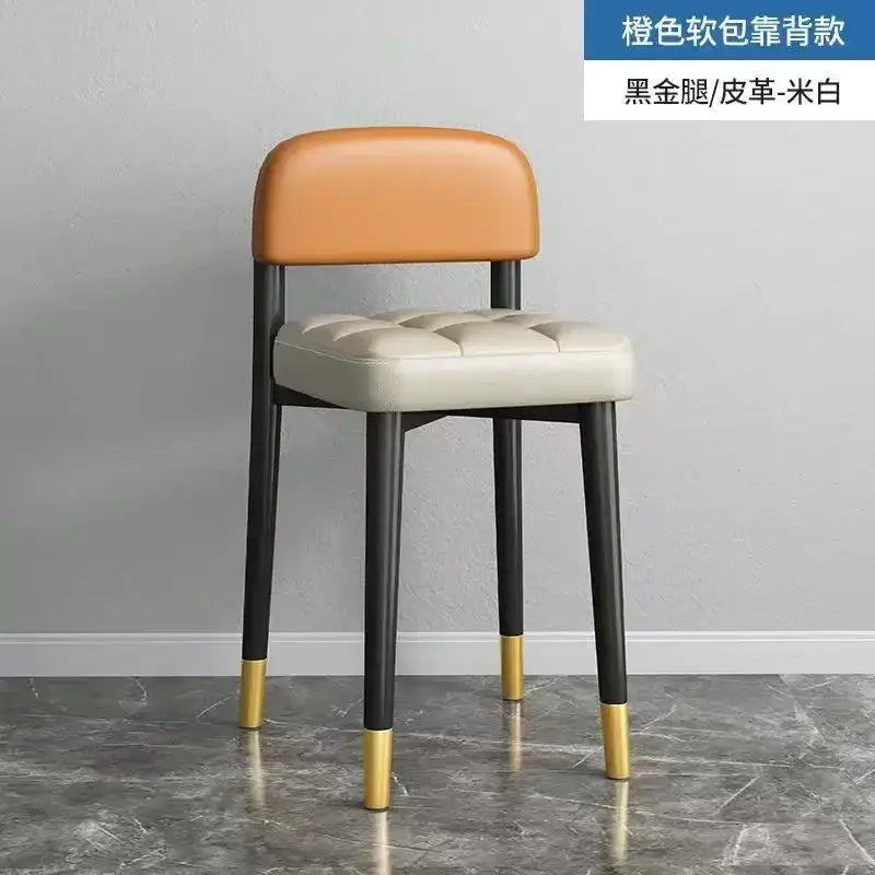 DecorBites™ Low Square Stool Bench for Dining Kitchen Portable Table Furniture
