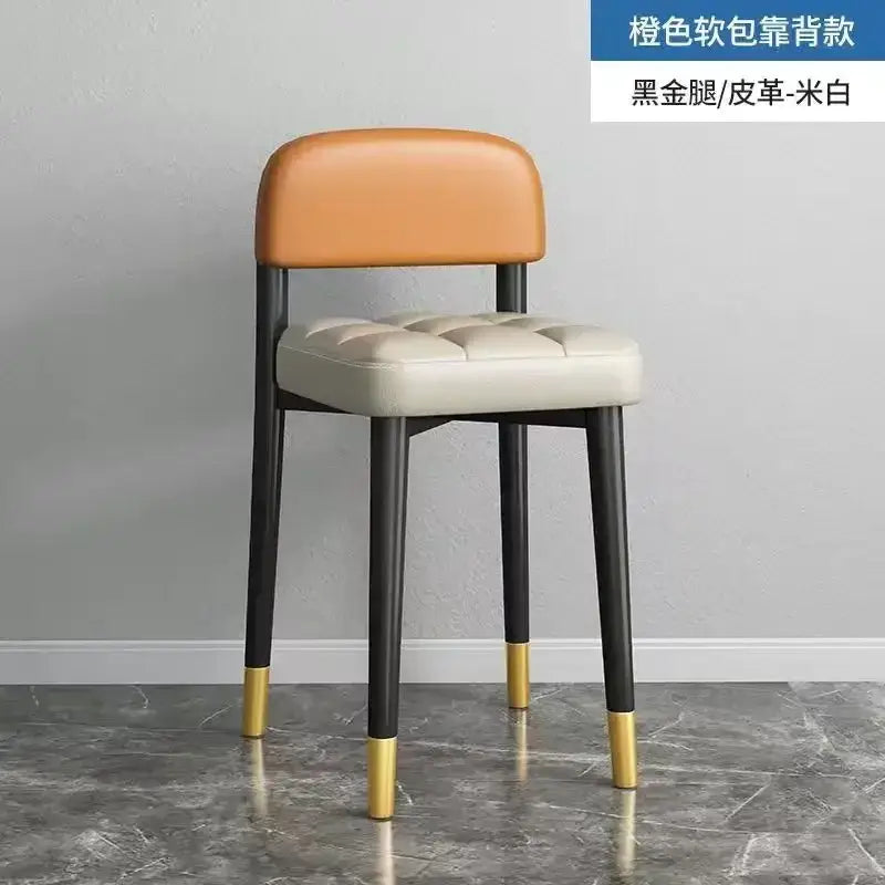 DecorBites™ Low Square Stool Bench for Dining Kitchen Portable Table Furniture