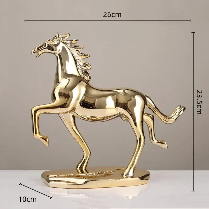 DecorBites™ Lucky Horse Resin Home Decoration Sculpture