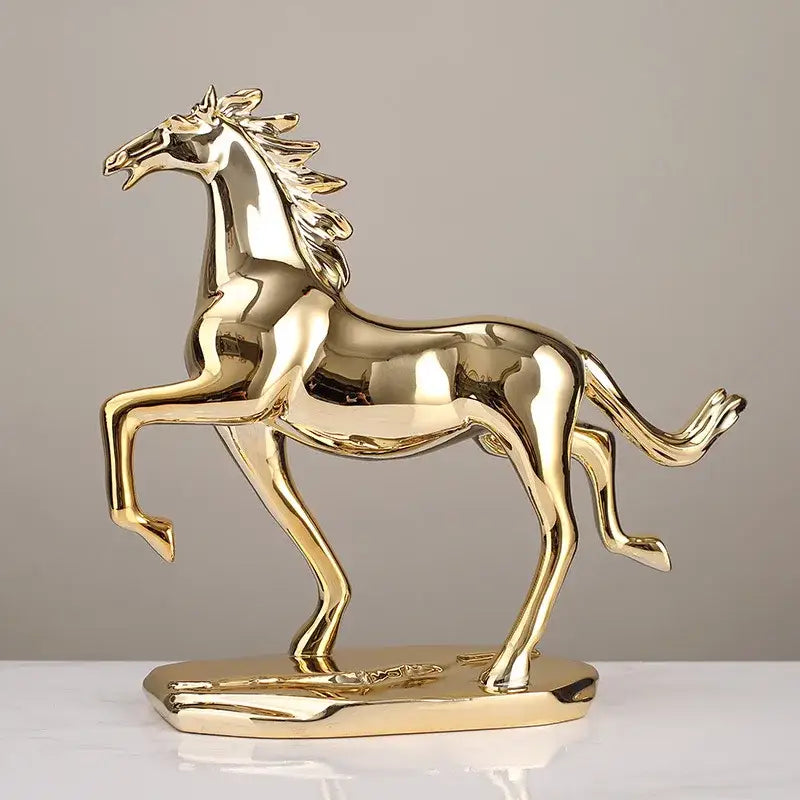 DecorBites™ Lucky Horse Resin Home Decoration Sculpture