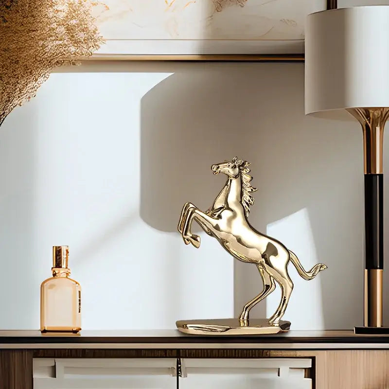 DecorBites™ Lucky Horse Resin Home Decoration Sculpture