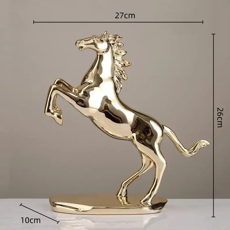 DecorBites™ Lucky Horse Resin Home Decoration Sculpture