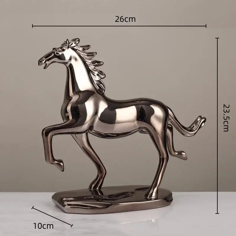 DecorBites™ Lucky Horse Resin Home Decoration Sculpture
