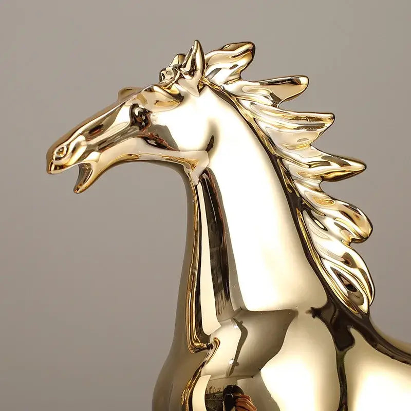 DecorBites™ Lucky Horse Resin Home Decoration Sculpture