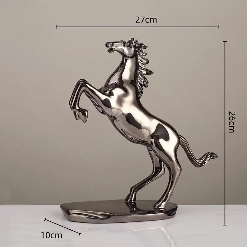 DecorBites™ Lucky Horse Resin Home Decoration Sculpture