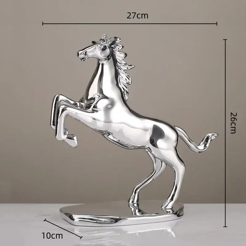 DecorBites™ Lucky Horse Resin Home Decoration Sculpture