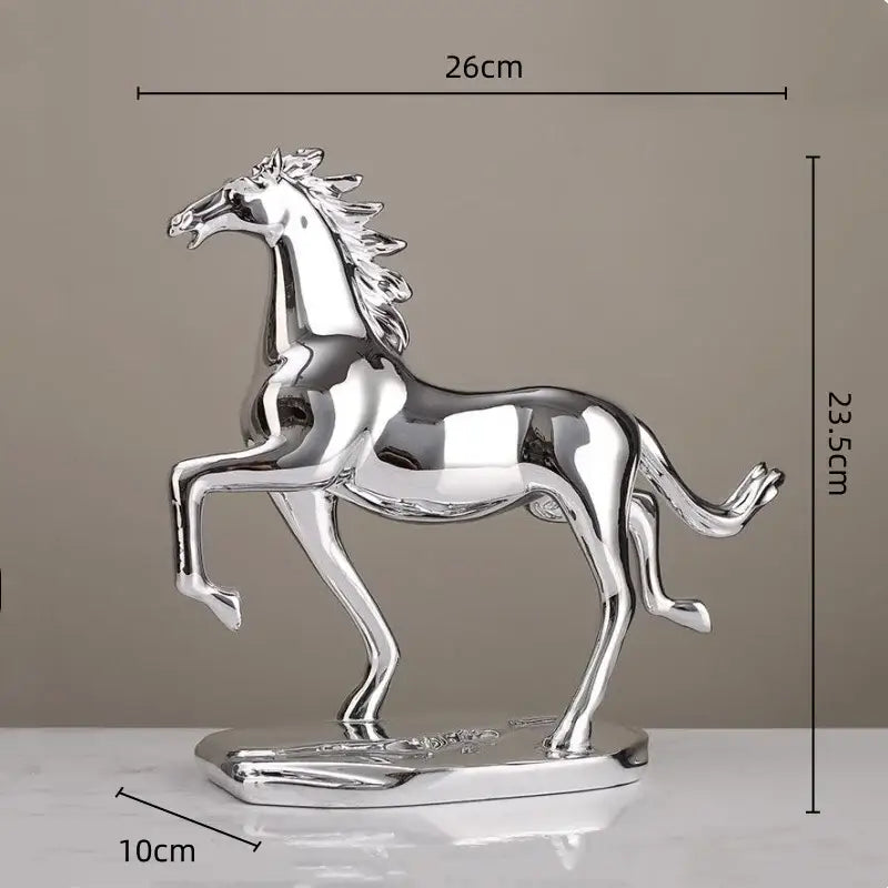 DecorBites™ Lucky Horse Resin Home Decoration Sculpture