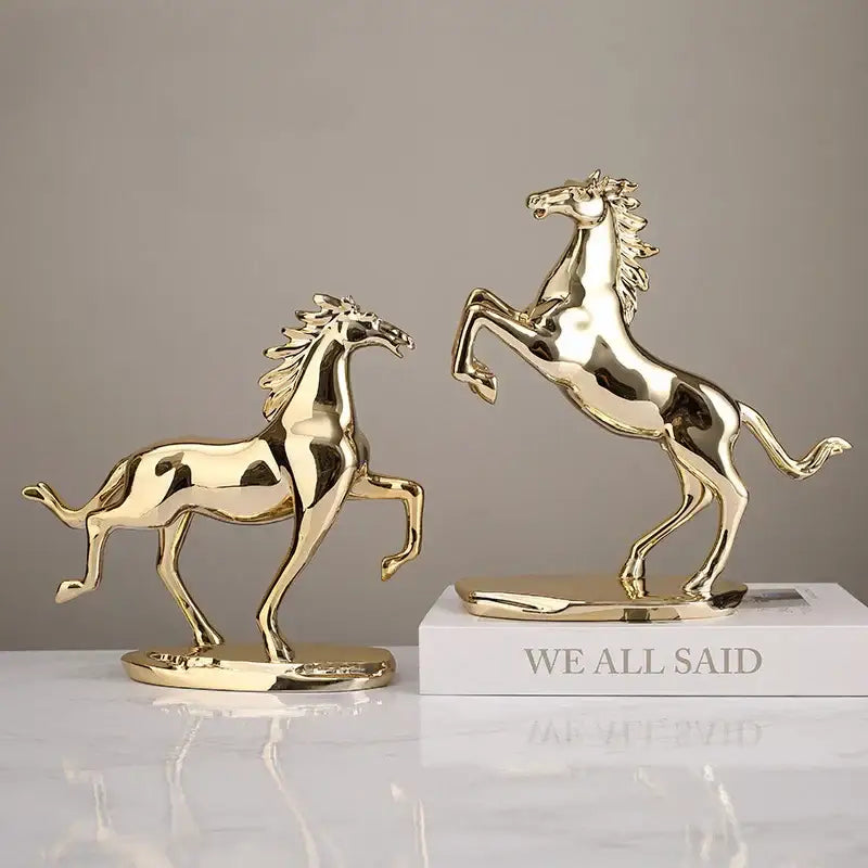 DecorBites™ Lucky Horse Resin Home Decoration Sculpture