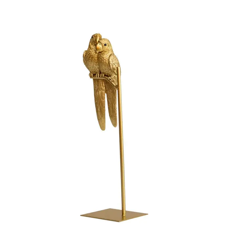 DecorBites™ Lucky Parrot Resin Ornament - Modern Nordic Home Decor Gift