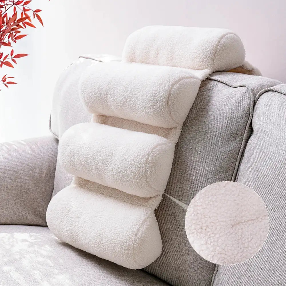 DecorBites™ Lumbar Support Pillow - Adjustable Back Support for Office Chair