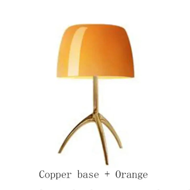 DecorBites™ Lumiere Table Lamp: Modern LED Glass Bedside Lamp for Bedroom Living Room