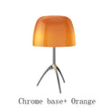 DecorBites™ Lumiere Table Lamp: Modern LED Glass Bedside Lamp for Bedroom Living Room