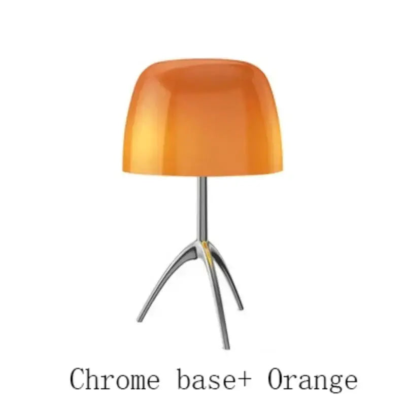 DecorBites™ Lumiere Table Lamp: Modern LED Glass Bedside Lamp for Bedroom Living Room