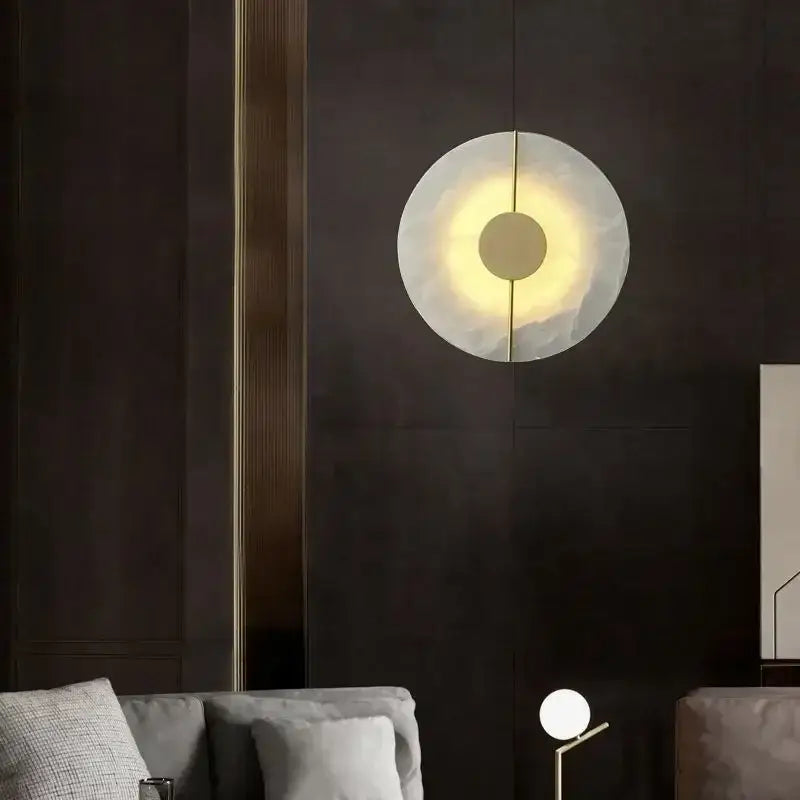 DecorBites™ Lumind Copper Wall Lamp: High-Grade Bedroom Bedside Light
