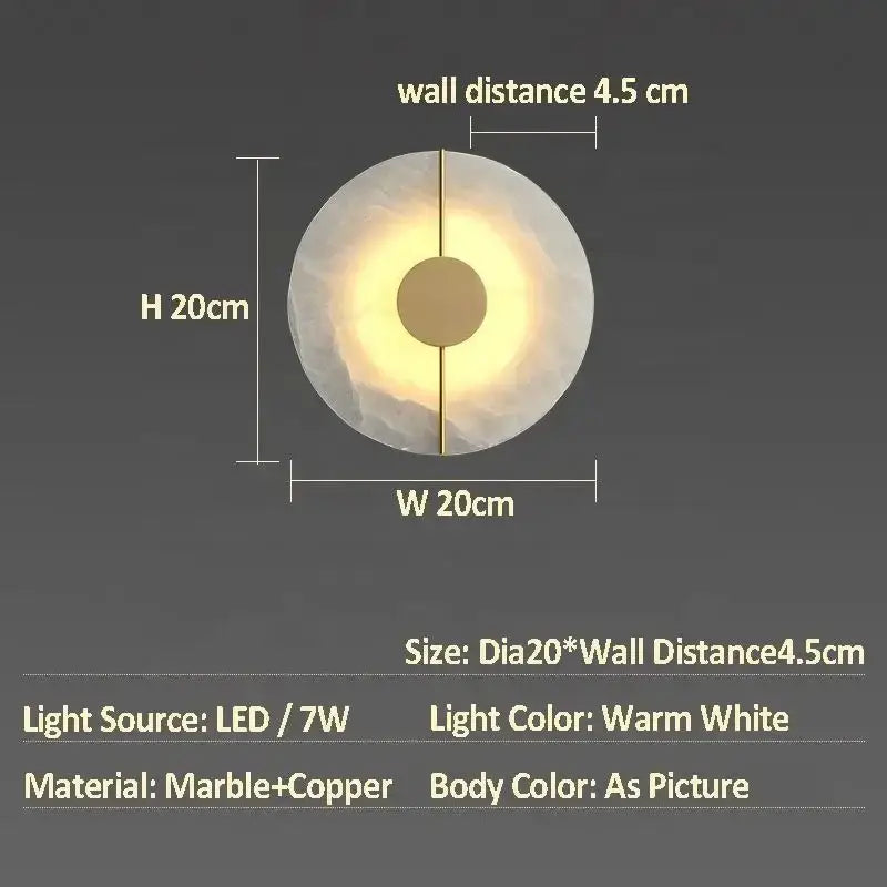 DecorBites™ Lumind Copper Wall Lamp: High-Grade Bedroom Bedside Light