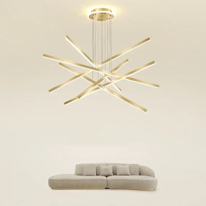 DecorBites™ Luminous Ceiling Plate Chandelier: Modern Aluminum LED Light for Living Room Dining Table