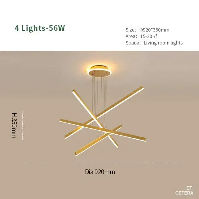 DecorBites™ Luminous Ceiling Plate Chandelier: Modern Aluminum LED Light for Living Room Dining Table
