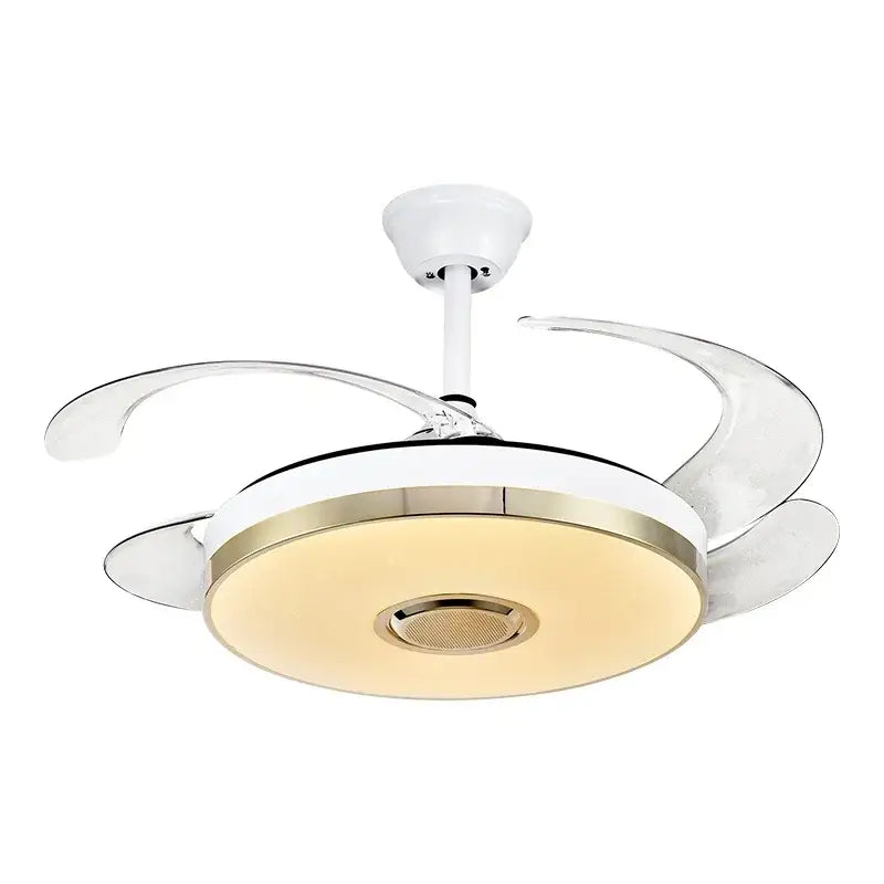 DecorBites™ Luminous Light Ceiling Fan with Bluetooth Speaker Remote Control