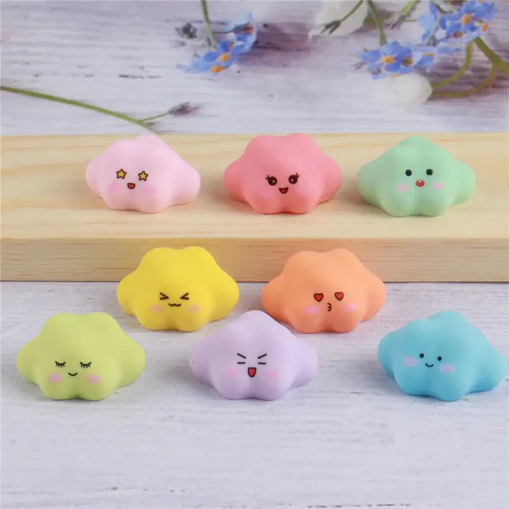 DecorBites™ Luminous Resin Cactus Miniatures & Figurines Set for Crafts & Decor