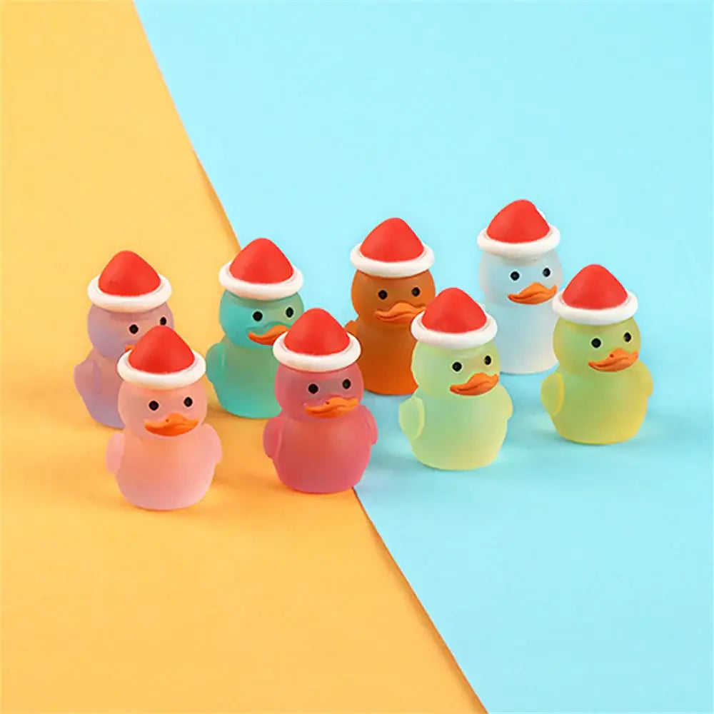 DecorBites™ Luminous Resin Cactus Miniatures & Figurines Set for Crafts & Decor