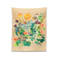 DecorBites™ Luna Moth Tapestry: Psychedelic Botanical Wall Hanging for Home Decor