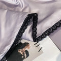 DecorBites™ Luxe Flower Embroidered Cool Quilt Set - Lightweight, Silky, High-End Comfort