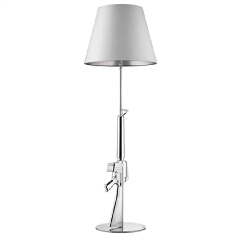 DecorBites™ Luxe Gold AK47 LED Floor Lamp for Modern Living Room & Bedroom Decor