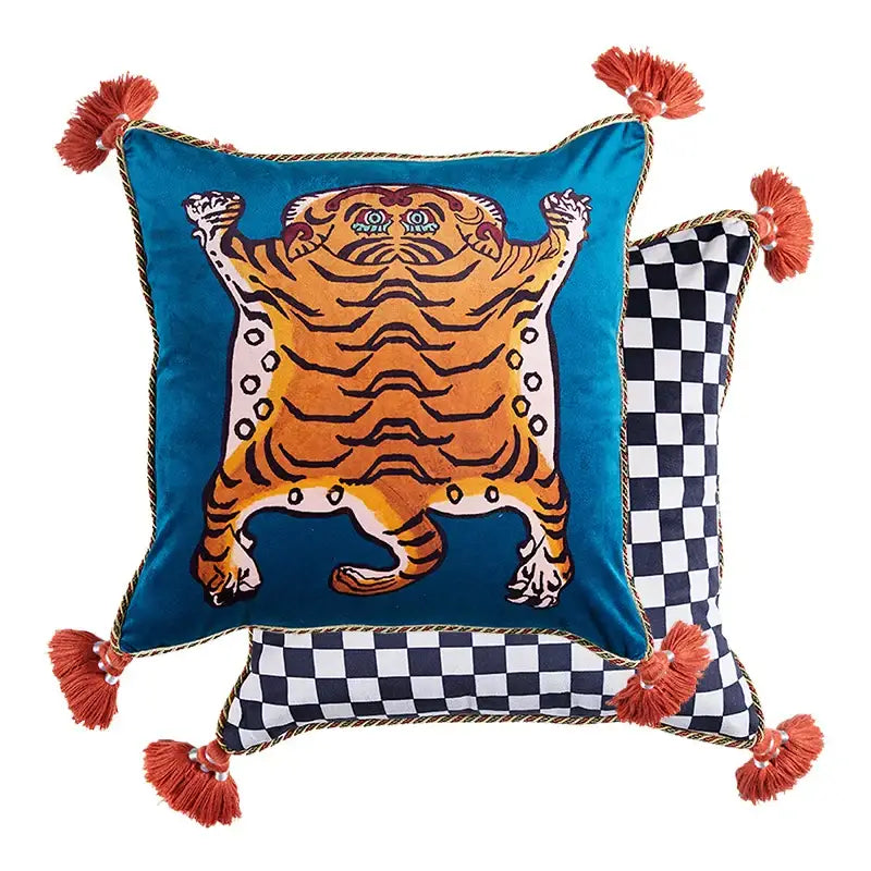 DecorBites™ Luxe Greyhound Decorative Pillow Cover - Elegant Home Accent