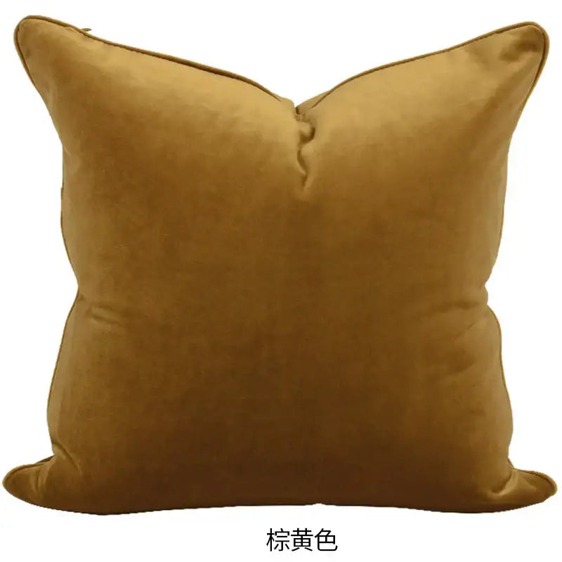 DecorBites™ Luxe Italy Velvet Pillowslip, High-Grade Cushion Case for Living Room Sofa